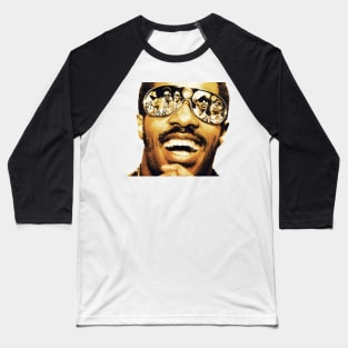 Stevie Wonder Baseball T-Shirt